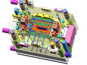 汽車地圖袋模具設計與三維模型資源指南